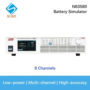 8 Channels Bidirectional Battery Simulator (6V, 5V, 15V/CH) N83580 for Energy Storage Systems (ESS) Electric Vehicle (EV) Testing
