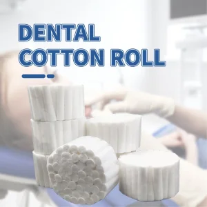 Disposable Medium Dental Cotton Gauze Roll Pads Nose Plugs