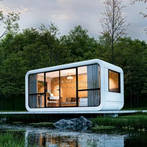 High Quality Apple Cabin Prefabricated House Modular House With Bedroom Apple Cabin Modular House