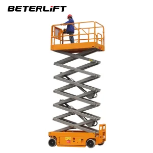 Custom Hydraulic Self Propelled Height Extend Size 0.9m Mobile Cargo Lifting Equipment