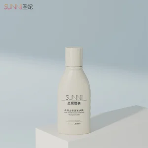 150ml Flip Top Cap Squeeze HDPE Flat Shape Plastic Packaging Lotion Serum Conditioner Bottle