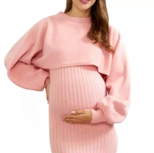 New Breathable Women Apparel Cotton Clothing Maternity Apparel Dress Pregnant Maternity Wear
