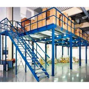Customized Rack Supported Mezzanine Free CAD Design Steel Deck Racking Platform Warehouse Space Expansion Solution