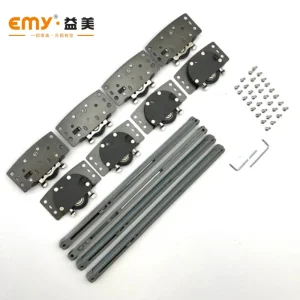Iron Furniture Hardware Sliding Door Soft Close System