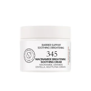 345 Relief Cream Niacinamide Plant Extract Soothing Barrier and Brightening Face Cream