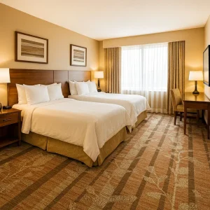 Elegant Hotel Carpeting