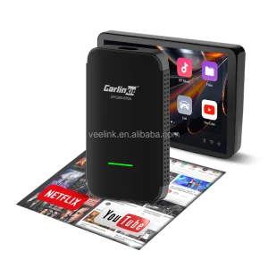 Cp2a Pro Car Music Carplay Wireless Adapter Carlinkit Video Ai Box Car Play Tv Massive Apps Dual Channel Android Auto For Apple