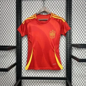 Custom 2024 Spain home woman jersey Manufacturer, Service