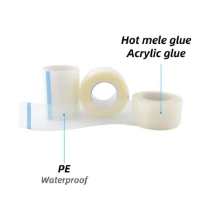 Wholesale Breathable Surgical Medical Tape Micropore PE Tape Transparent Medical Adhesive Tape