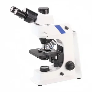 Confocal Trinocular Biological Fluorescence Microscope with LED Light Source