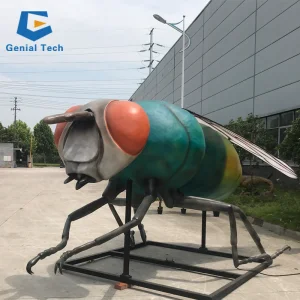 Ccaa14 Giant Simulation Fly Insect Model Animatronic Artificial Mosca Foe Sale