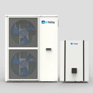 R32 20kw 3 Phases Split Type DC Inverter Air to Water Heat Pump with WiFi Control