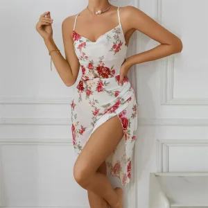 Pijamas Sexy para Mulheres Impressão Personalizada