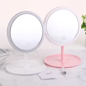 Touch Portable Travel LED Makeup Mirror