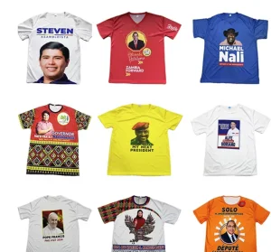 Camiseta Branca Barata por Atacado Promoção Camiseta Algodão Poliéster Personalizada Impressão Publicitária Camiseta Personalização Cores