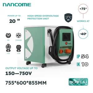 Nancome New Energy Fast Mobile DC Road Rescue Mobile Charger Pile CCS2