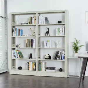 Household Modern Minimalist Steel Bookshelves Multi-layer Home Office Iron Bookcases & Bookshelves