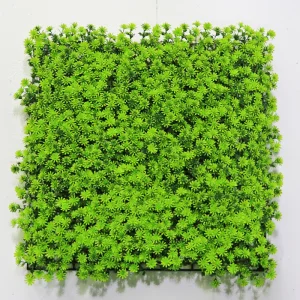 Grass Wall Tile Plants Wall Panel Green Grass Mat Artificial for Background Home Decor