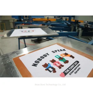 Full Pneumatic Semi Auto 6 Color 14 Stations T-Shirt Silk Screen Printing Equipment