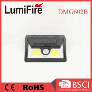 18650 Battery Solar Motion Sensor Security Night Lights for Outdoor Garden