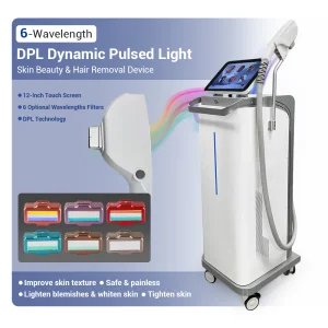 2026 Newest Professional DPL Hair Removal Skin Beauty Machine with 6-Wavelength