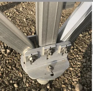 Galvanized Steel Ground Racking