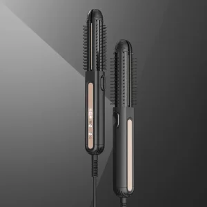 Custom OEM Ceramic Hair Tool 2 in 1 Hair Straightener & Curler With Cool Air Manufacturers, Factory