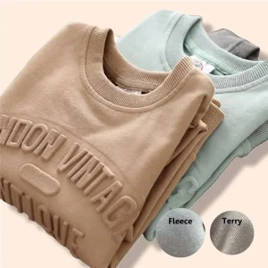 Custom Streetwear 3D Emboss Sweatshirt Print Hoodie