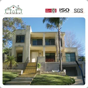 Casa de lujo prefabricada abierta