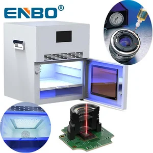 Automatic UV LED Curing Machine for Camera Lens Bonding - Adjustable Uniform Intensity for Security Cam Module Assembly
