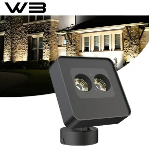 24W IP66 CE CREE LED Square Landscape Floodlight for Commercial Plaza