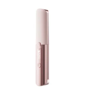 Portable Curling Iron Automatic Mini Wand Roller Styler Purple Steam Tongs Machine for Curly Hair for RV Use Hair Curler
