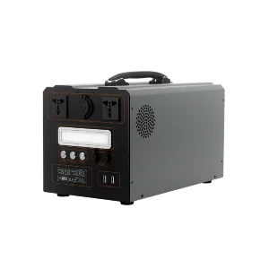 محطة طاقة محمولة 1500W عاكس 1280wh