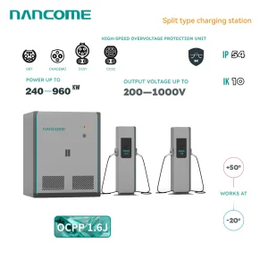 Nancome Megawatt Fast Station Charging Infrastructure for Large Logistics Hubs