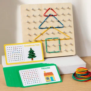 Wooden Geoboard