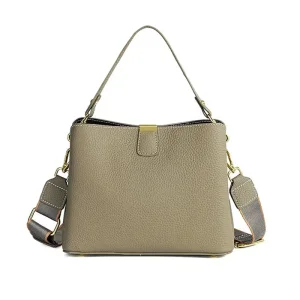 Leather Bucket Bag