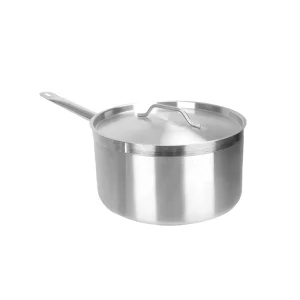Versatile Use High Quality Durable Construction Stainless Steel Deep Saucepan
