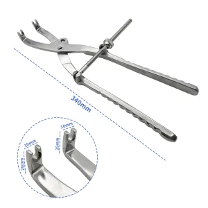 Stainless Steel Periarticular Reduction Forceps Orthopedic Surgical Instruments Bone Spinal Fracture Joint Pelvis Forceps