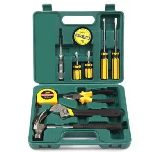 12X DIY Household Hand Tool Kit Set Home with Organiser Basic Tools Box