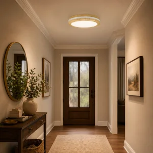 Simple White Round LED Ceiling Light