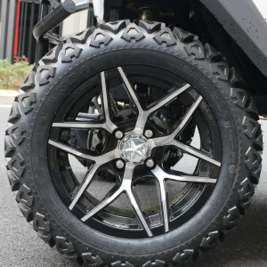 Golf Cart Passenger Car Wheels Tires Hubs Sport Rim 14inch Alloy Wheel with Tire