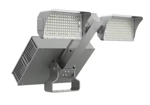 Iluminação LED 840W/1020W/1280W/1500W Design de Iluminação para Quadra de Tênis para Luzes de Campo de Beisebol ou Luzes de Jardim Solar