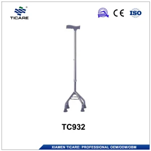 Rubber Tip Quad Cane