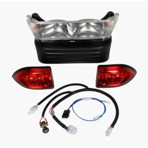 Best Club Car Precedent Golf Cart LED Light Kit (Headlight + Tail Light) - Fits Petrol & Electric Models (CC-001) Suppliers, Factory