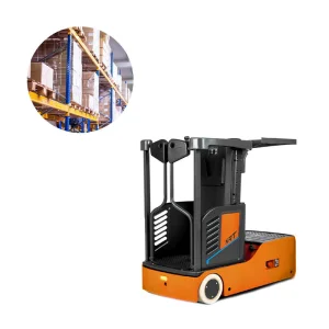 Hot Sales 0.2ton Battery Order Picker Picking Truck Two-Hand Operation