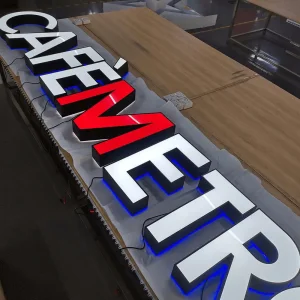 Custom Front Lit Signs