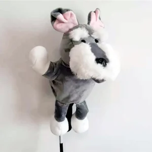 Animal Golf Club Head Protective Cover Soft Fleece Golf Head Cover for 460cc No. 1 Driver Wood Golf Head Protection Sleeve