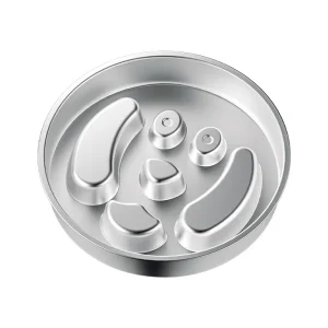 Large-Capacity Stainless Steel Pet Food Bowl