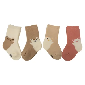 Meias de Inverno Casuais para Meninas, Meninos, Crianças, Adolescentes, Estudantes e Escolas, Pretas e Brancas, Baseadas em Tricô