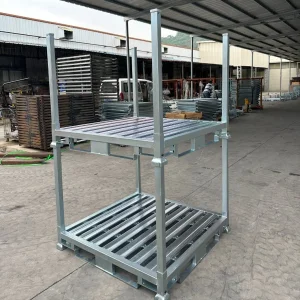 Customized Industrial Warehouse Heavy Duty Easy Assemble Detachable Steel Post Pallet Stackable Stillages